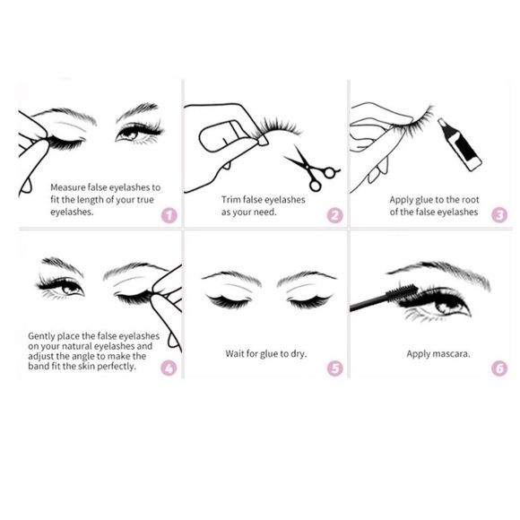 Vegan Faux Mink 3D Light-weight False Volume Eyelashes Style A07 (Lashes only) - Picture 4 of 5